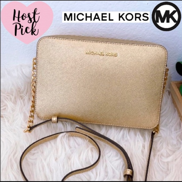 Michael Kors Handbags - Michael Kors LARGE Jet Set East West Crossbody Bag